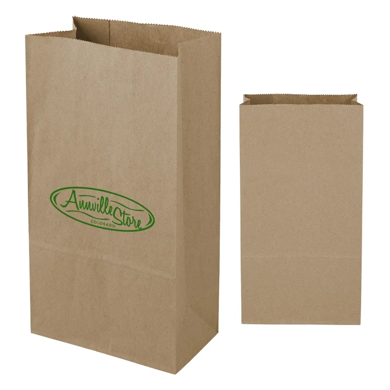 6# SOS Kraft Paper Bag – 6" x 11.06" — view 4