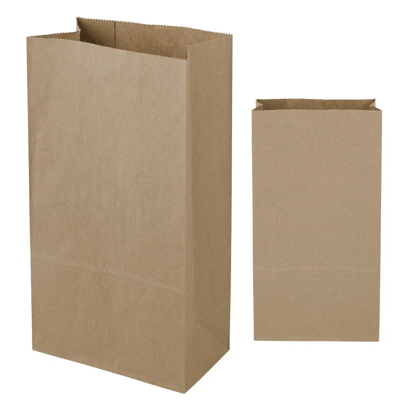 6# SOS Kraft Paper Bag – 6" x 11.06" — view 5