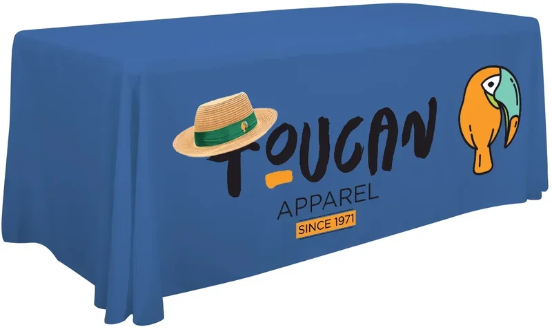 6' Standard Table Throw (Full-Color Front Only) — view 11