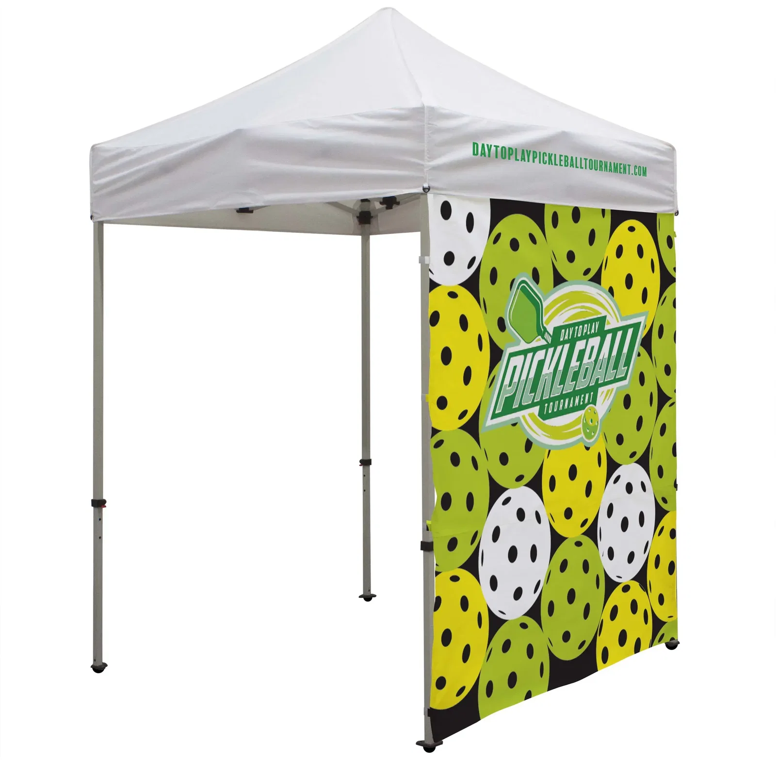 6' Tent Full Wall (Dye Sublimated, Single-Sided) — view 2
