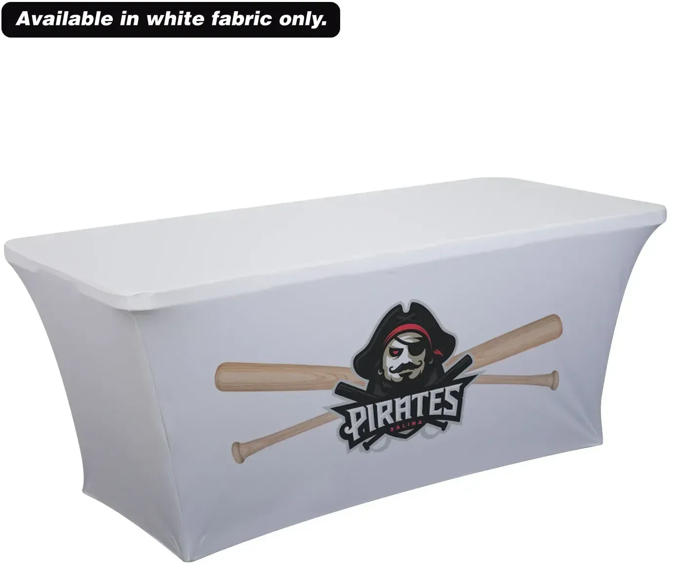 6' UltraFit Classic Table Throw (Full-Color Front Only) — view 4