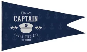 6' x 10' Polyester Burgee Flag Single-Sided