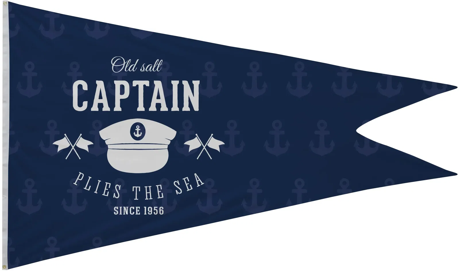 6' x 10' Polyester Burgee Flag Single-Sided — view 2