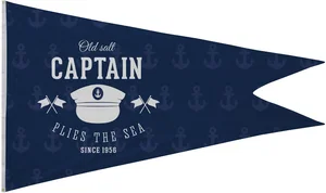6' x 10' Polyester Burgee Flag Single-Sided