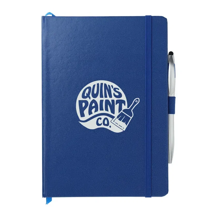 Custom FSC Mix Crown Journal with Pen-Stylus (6" x 8.5") — view 3