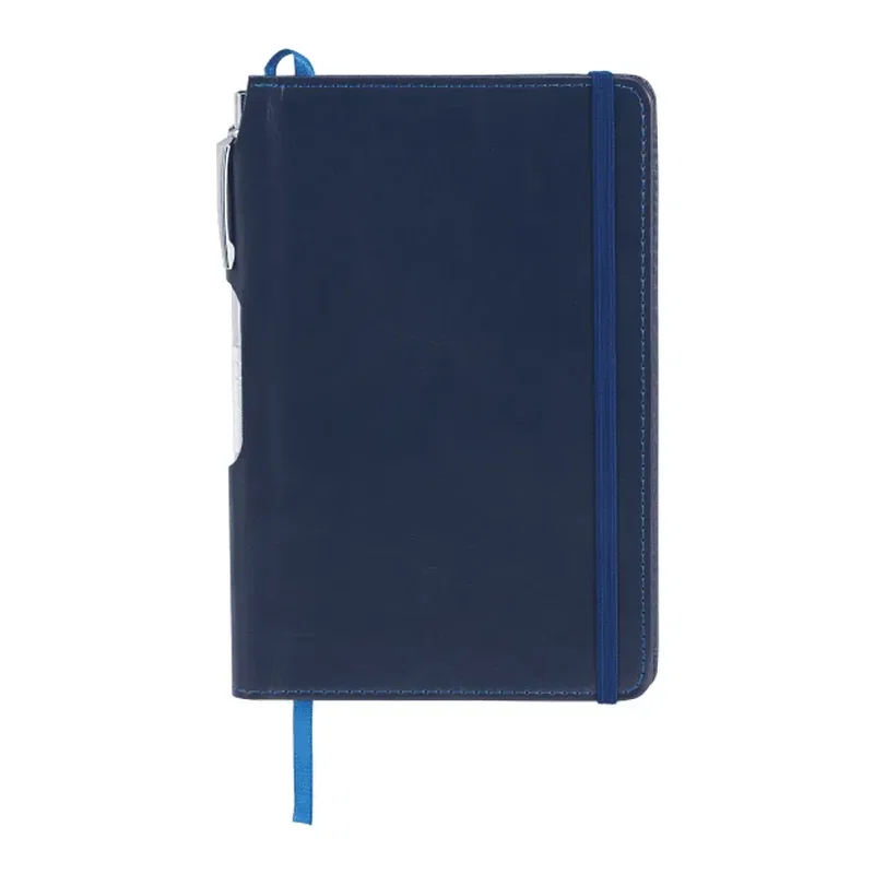 Custom Viola Bound Notebook with Pen - 6" x 8.5" (80 Page, FSC® Mix) — view 7