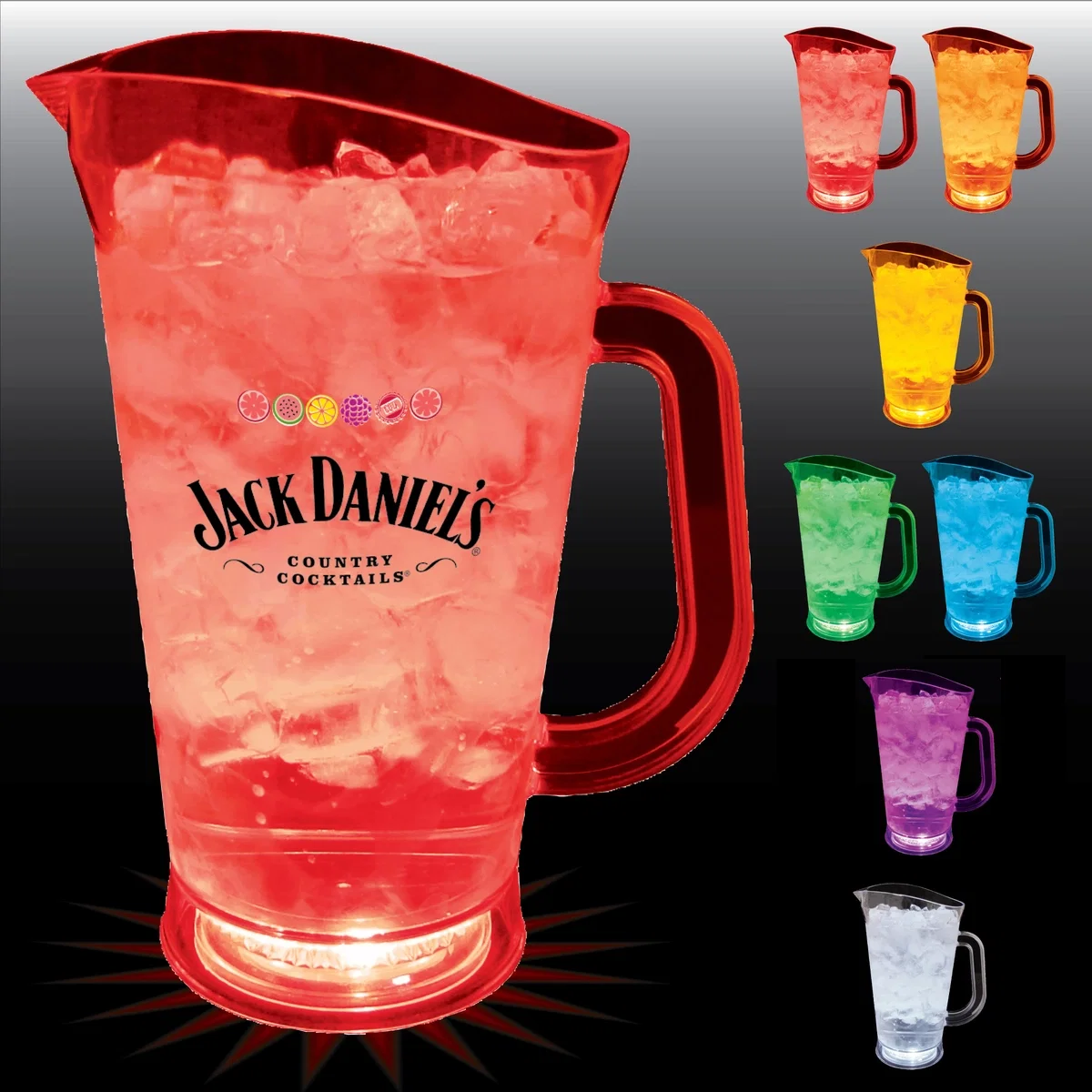 70 oz. Plastic Textured Beer Pitcher — view 2