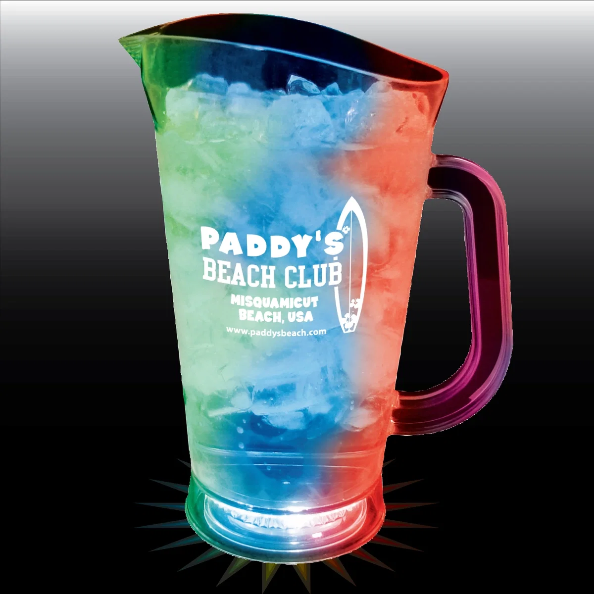 70 oz. Plastic Textured Beer Pitcher — view 3