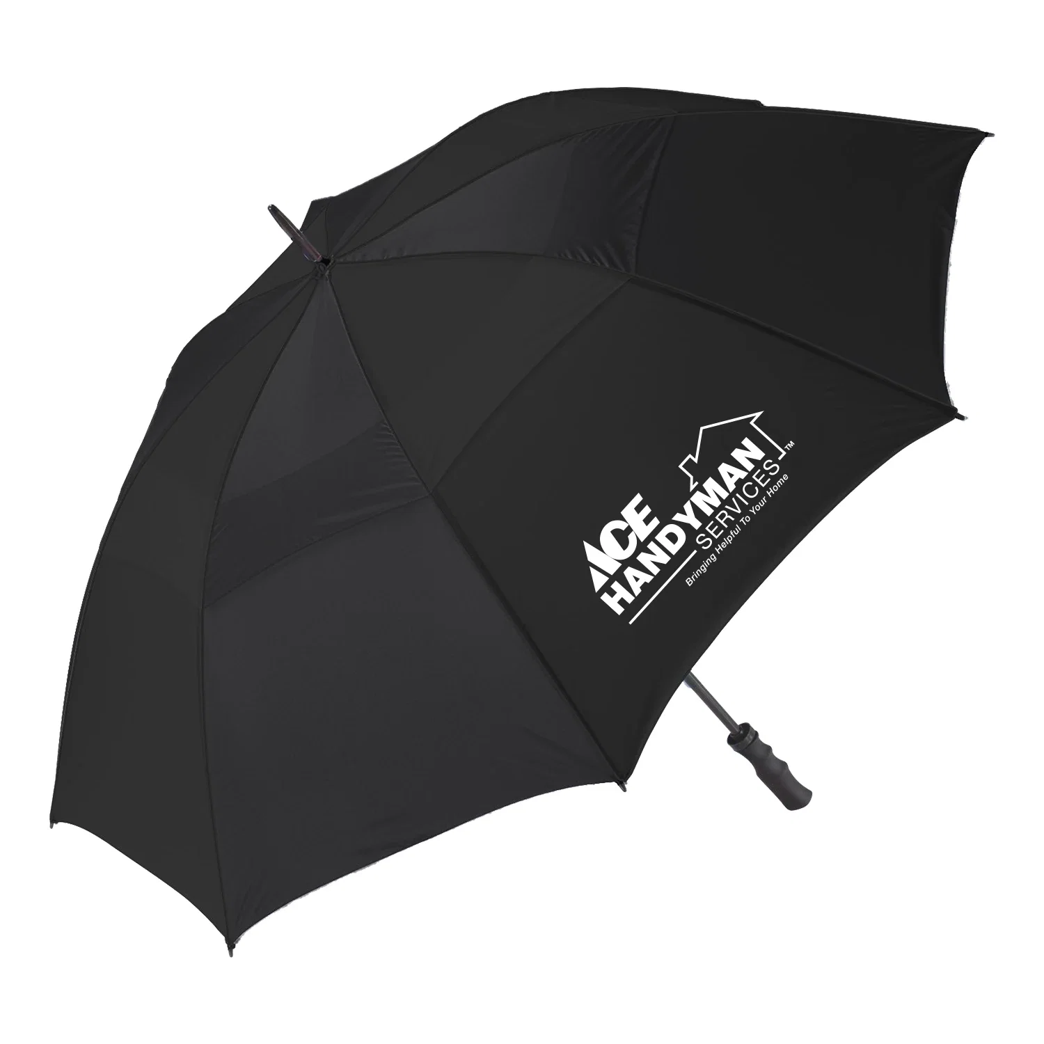 Custom Logo Windproof Umbrella - 60" — view 2