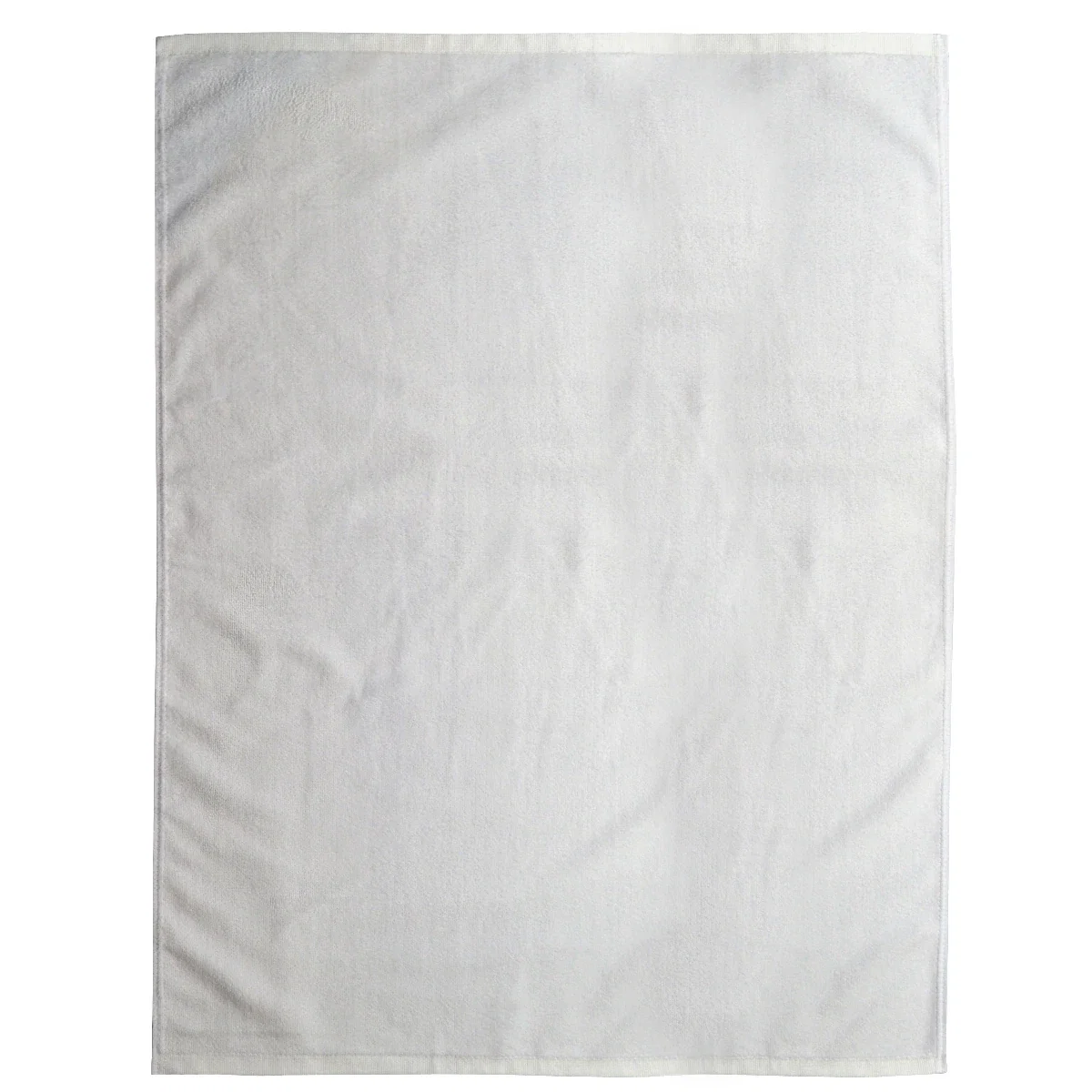 Blanket draped loosely to show its full width