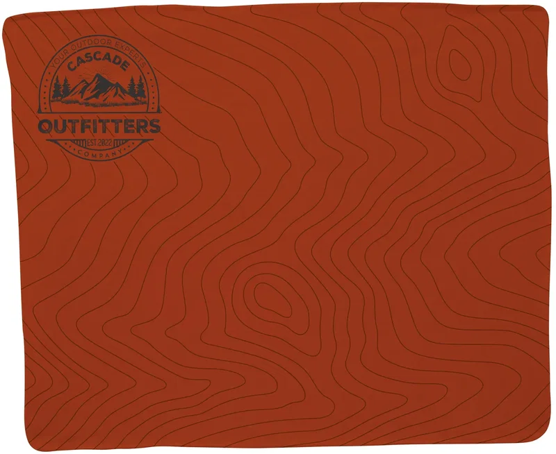 60" x 80" Sherpa Blanket Dye Sub — view 4