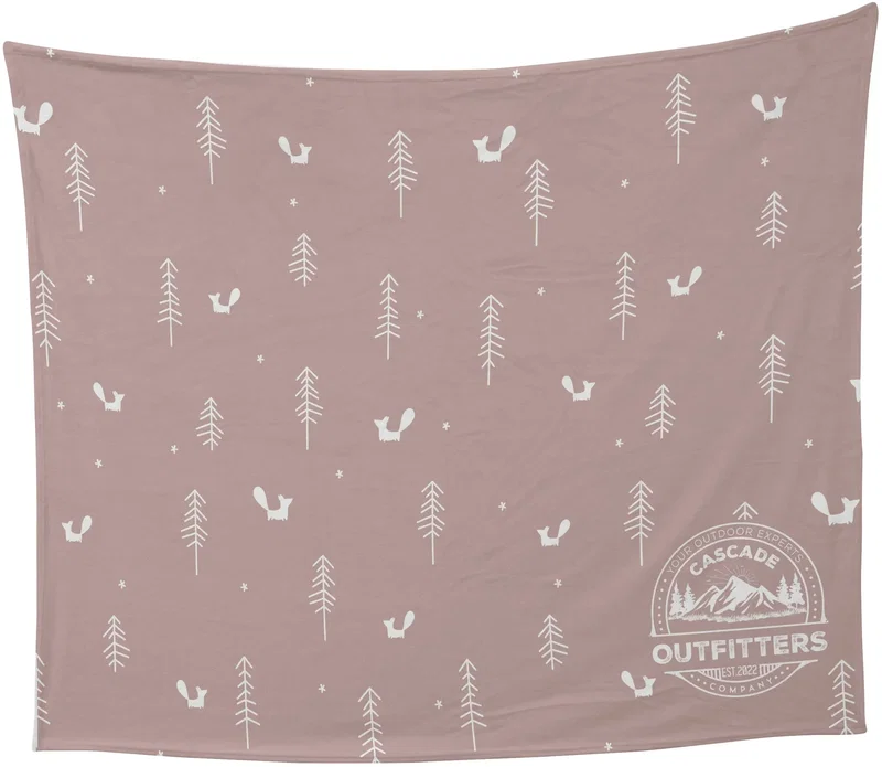 60" x 80" Velveteen Blanket Dye Sub — view 2