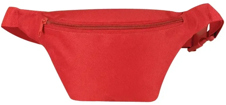600D Polyester Zippered Fanny Pack — view 3