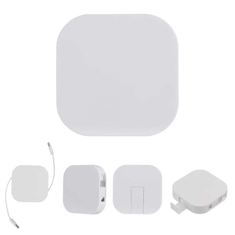 60W rABS Retractable Quick Charging Cable & Phone Stand — view 3