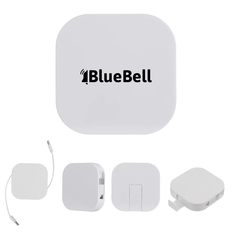 60W rABS Retractable Quick Charging Cable & Phone Stand — view 6