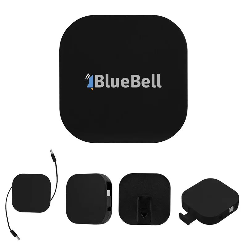 60W rABS Retractable Quick Charging Cable & Phone Stand — view 7