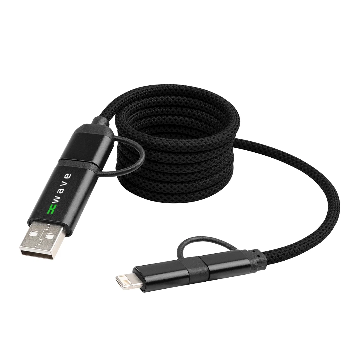 Red version of the three foot cable