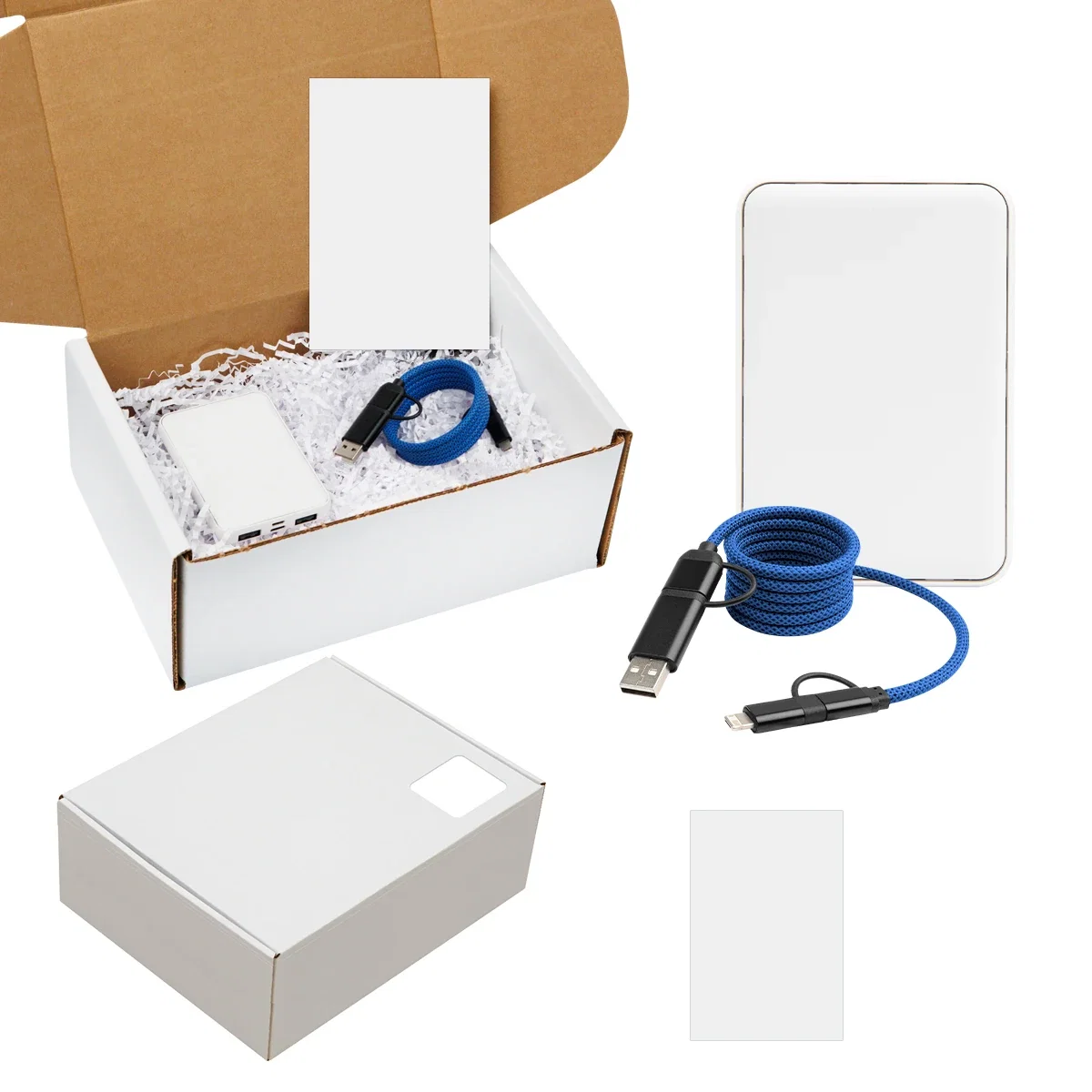 Small box packed with the charging duo inside