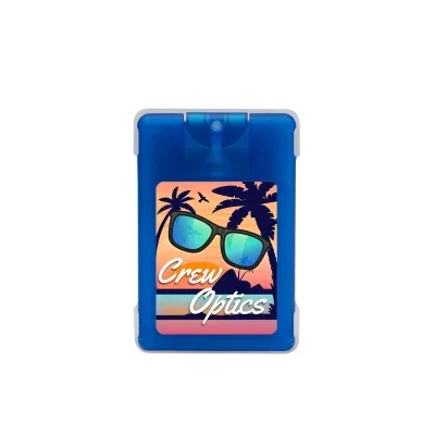 Pocket screen cleaner spray bottle standing three inches tall
