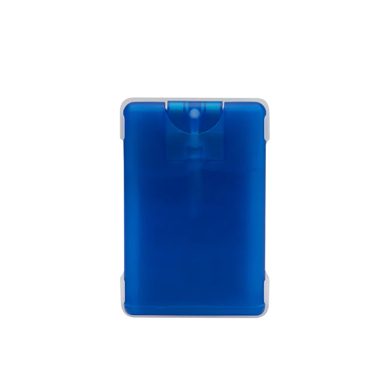 Wiping a phone screen after a quick spray