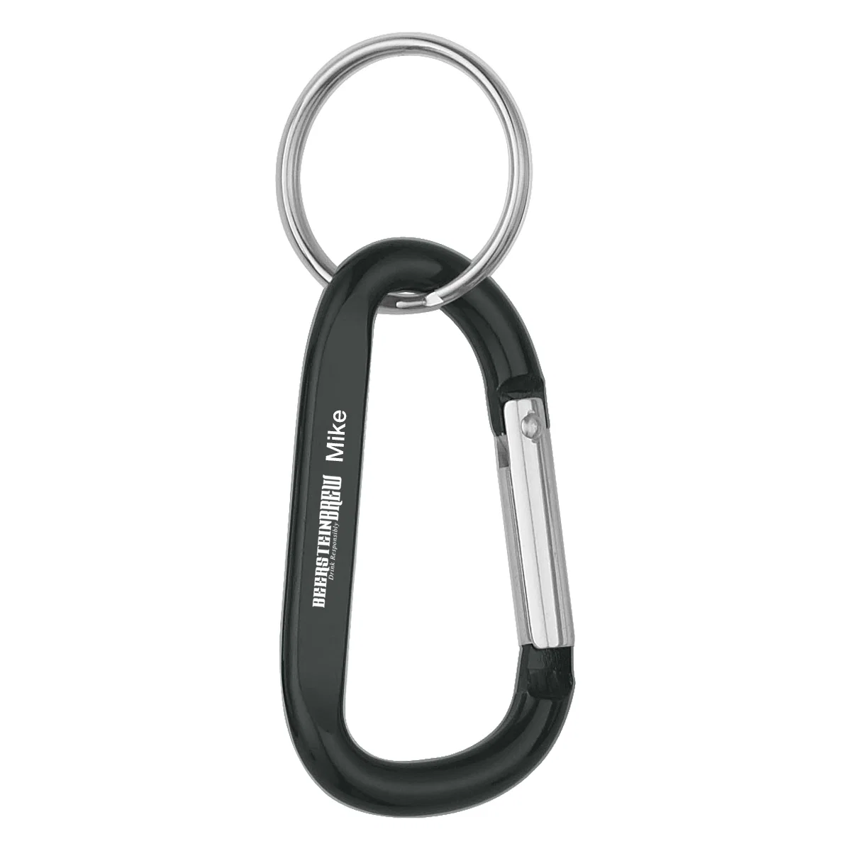 Clipped onto a belt loop for carrying keys