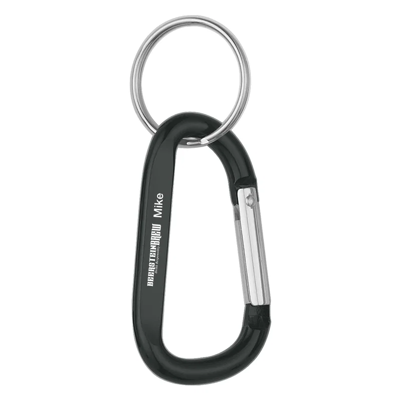 6mm Carabiner With Split Ring — view 6