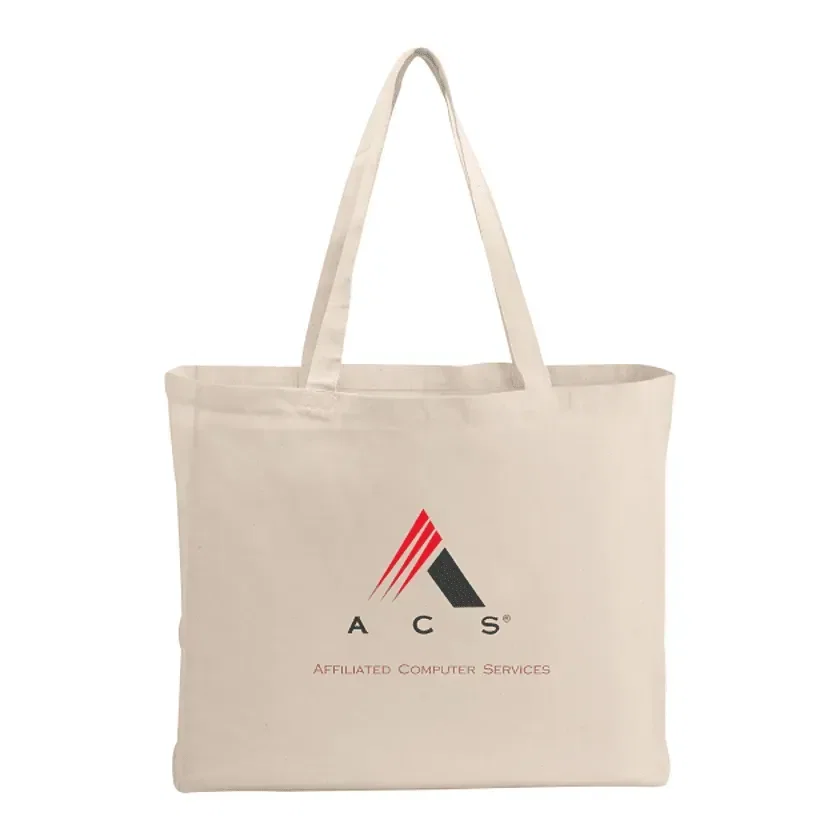 6oz Cotton Canvas All-Purpose Tote