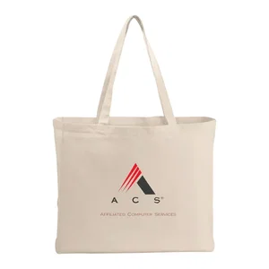 6oz Cotton Canvas All-Purpose Tote