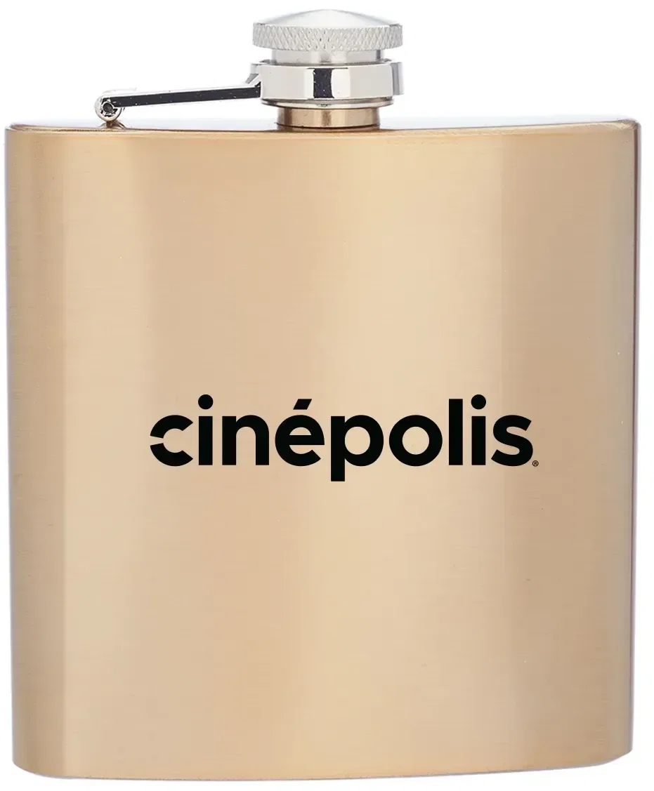 Branded 6oz Flask — view 2