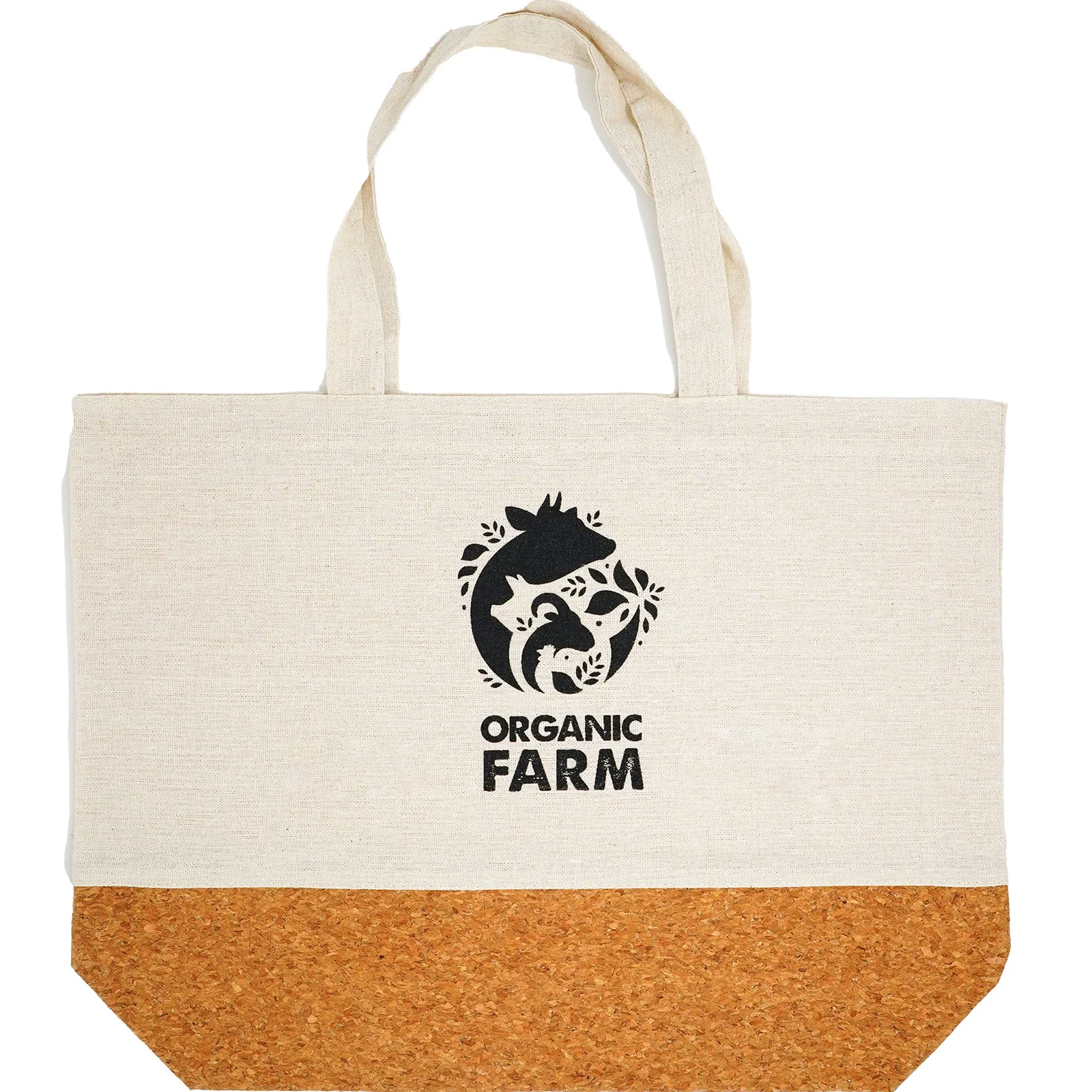 6oz Linen and Cork Tote Bag — view 2