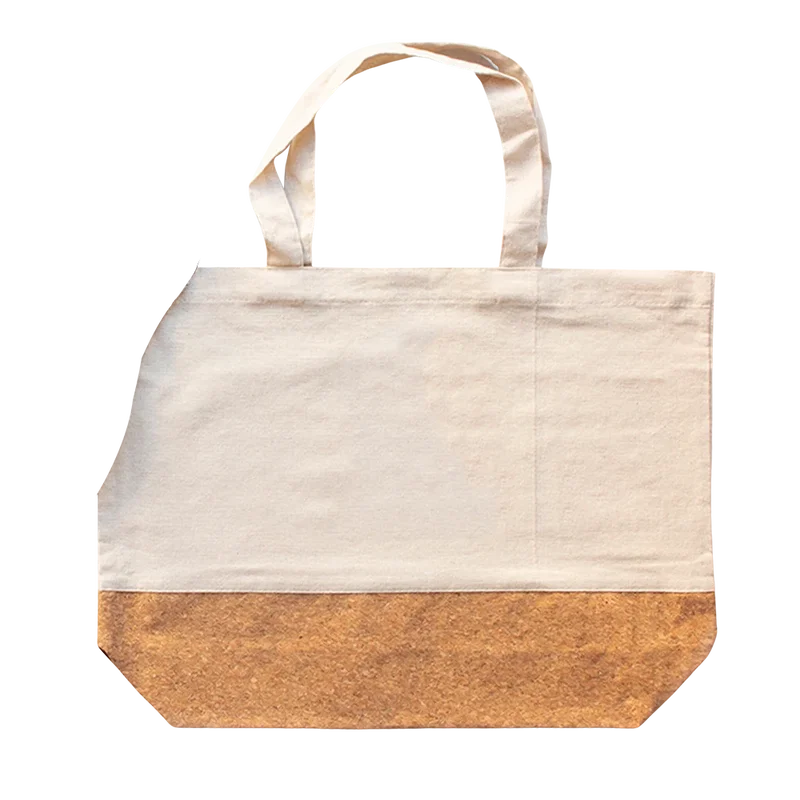 6oz Linen and Cork Tote Bag — view 3