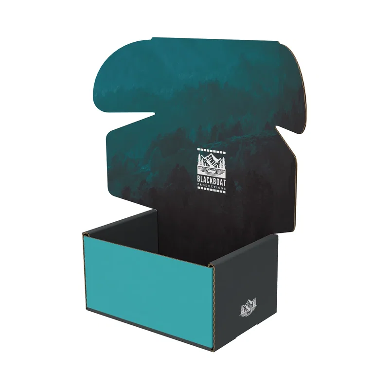 Front face of the box offers full color branding space