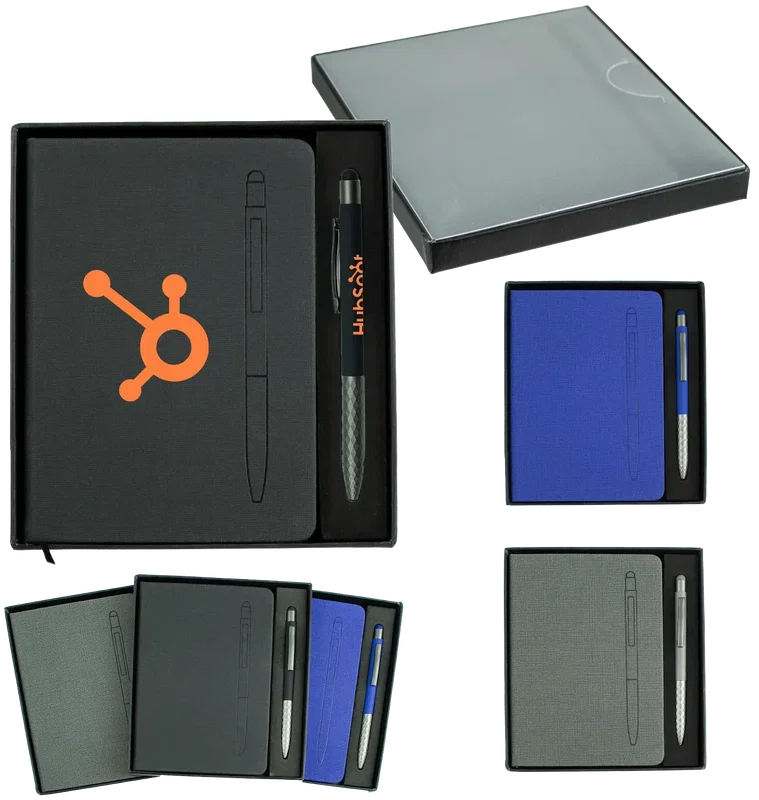 Executive Notebook Set with Metal Pen — view 2