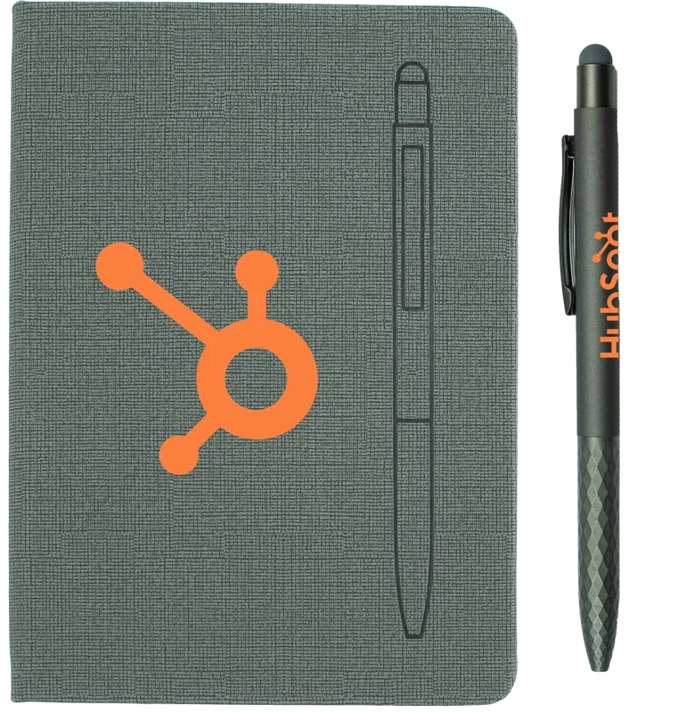 Executive Notebook Set with Metal Pen — view 3
