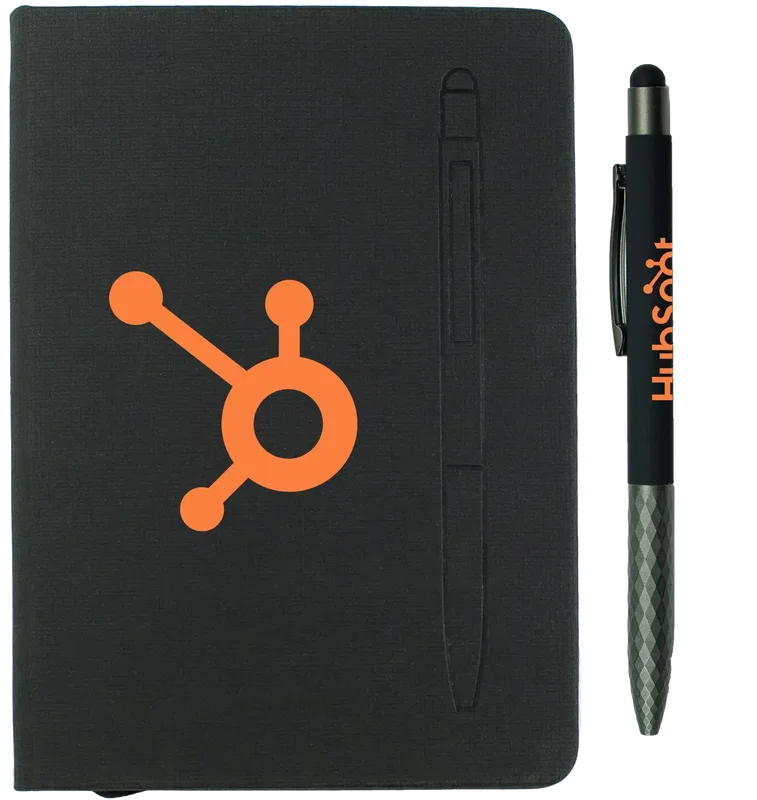 Executive Notebook Set with Metal Pen — view 4