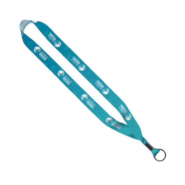 Dye-Sublimated Satin Ribbon Lanyard - 7/8"