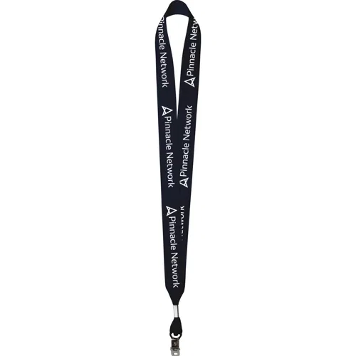 Polyester grosgrain lanyard color swatch, custom event neck strap