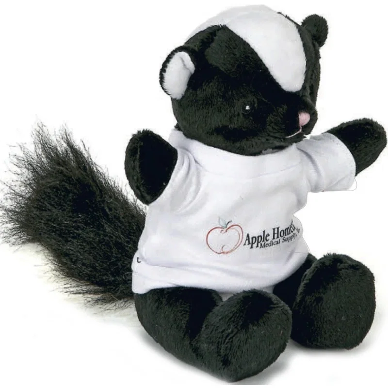 Imprinted Extra Soft Skunk - 7"