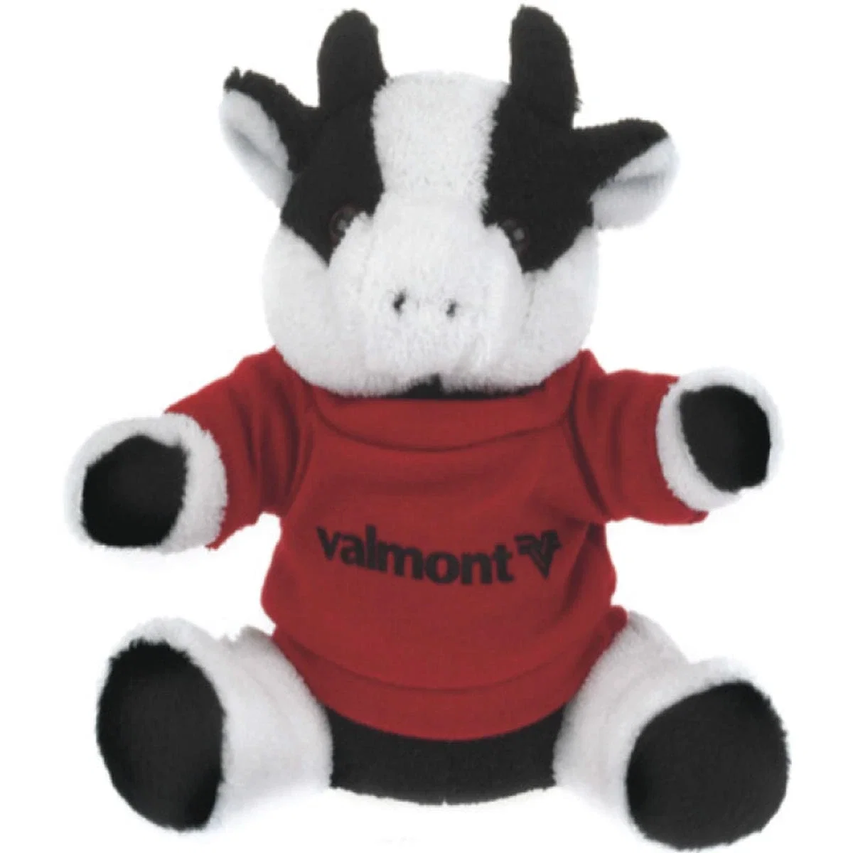 Logo Extra Soft Stuffed Cow - 7"