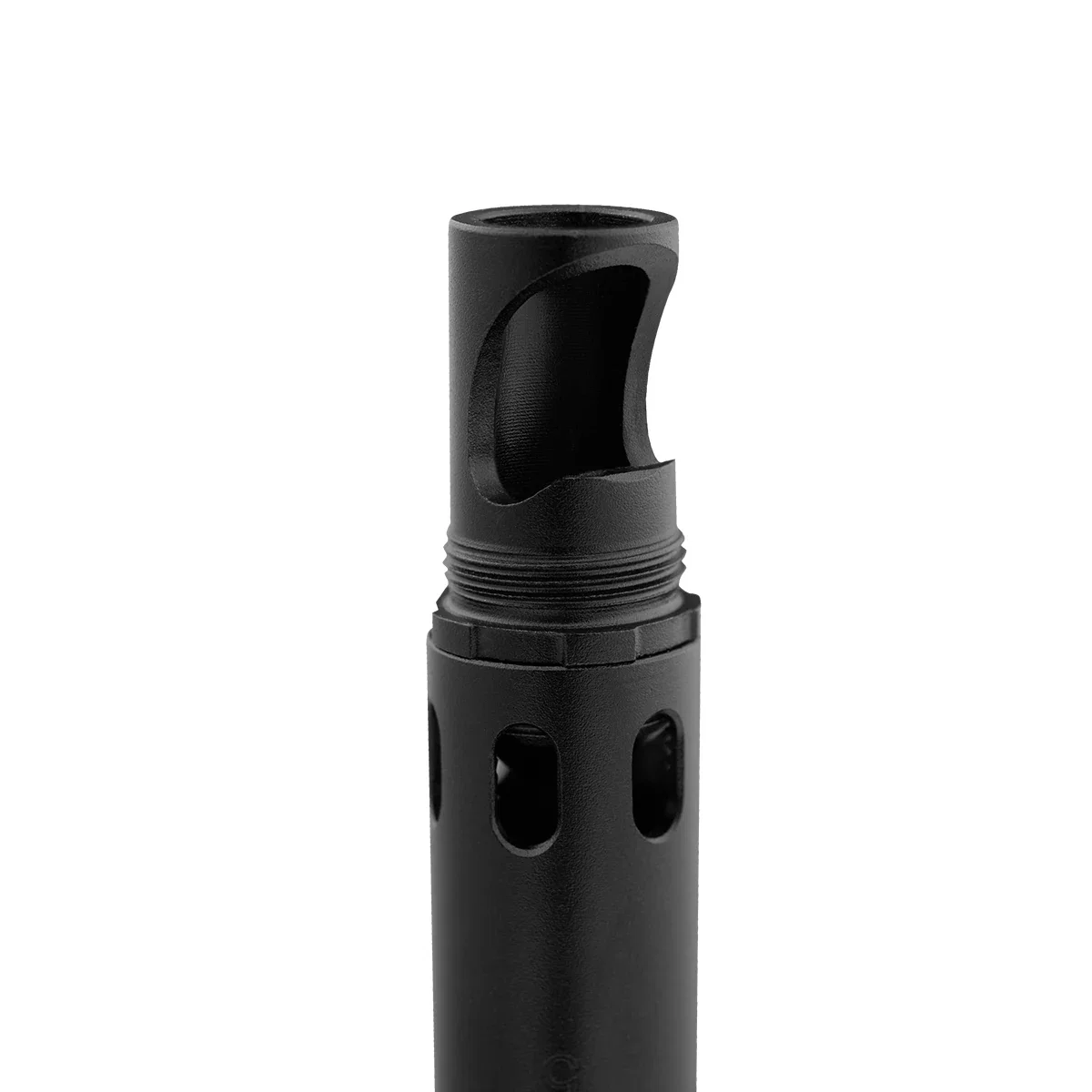 Handle grip detail along the body of the safety tool