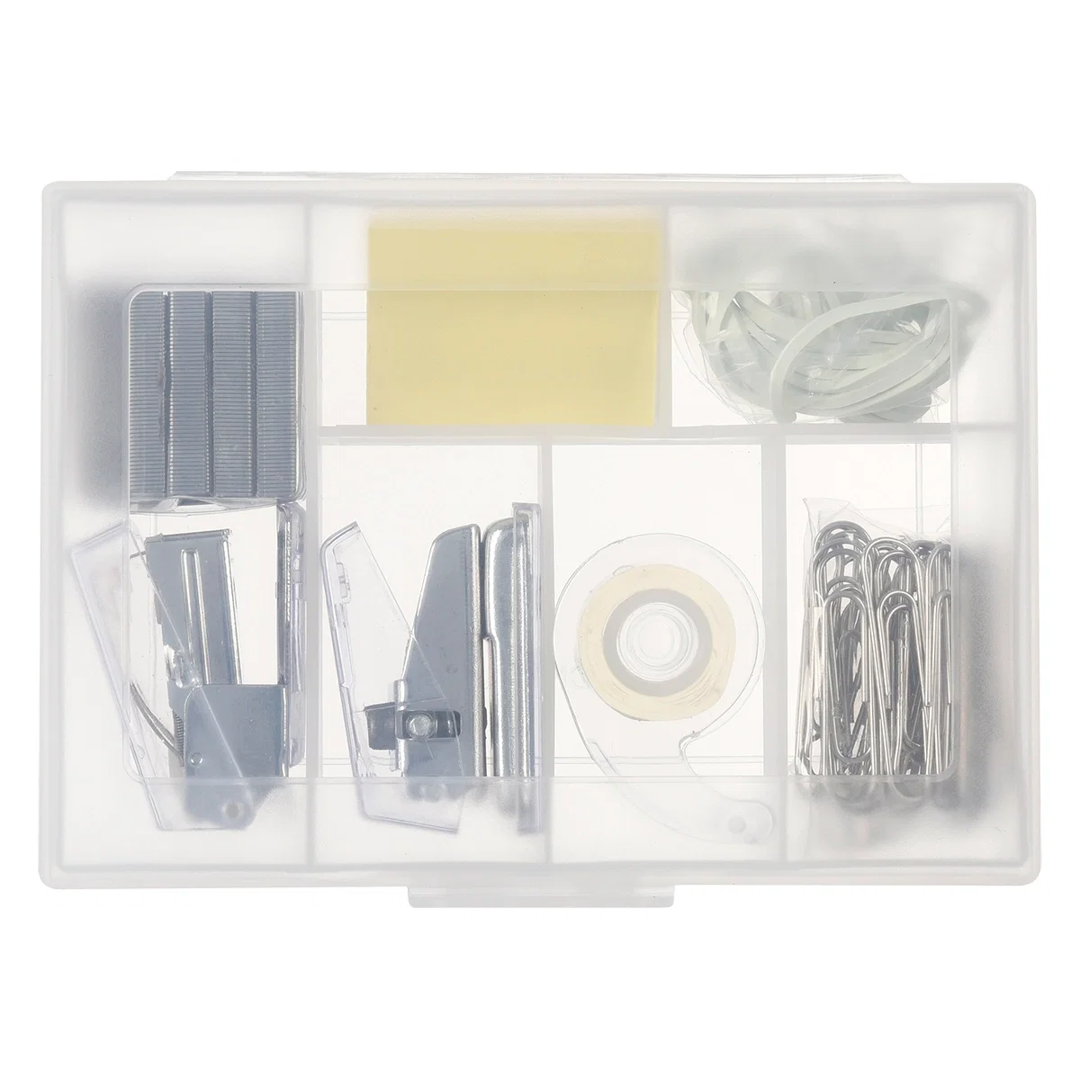 Opened set showing the writing and desk pieces inside