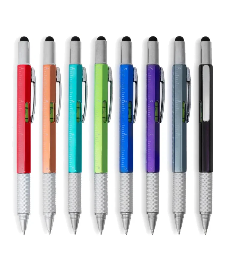 7-in-1 Tool Kit Stylus Metal Twist Pen