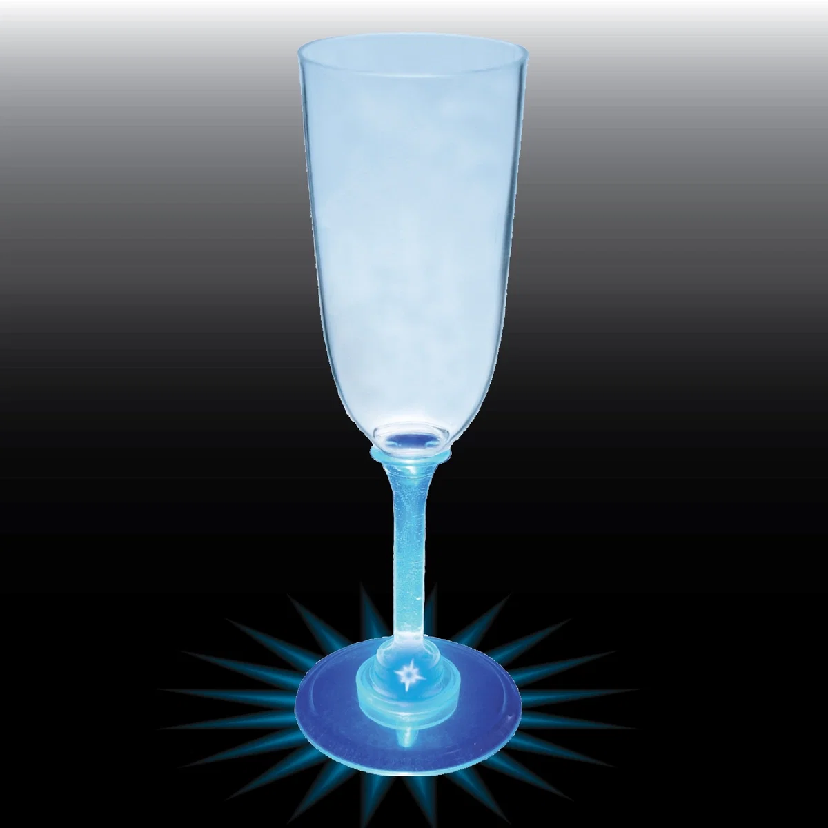 Champagne Glass w/ Light Up Contrast Standard Stem - 7 Oz. — view 2