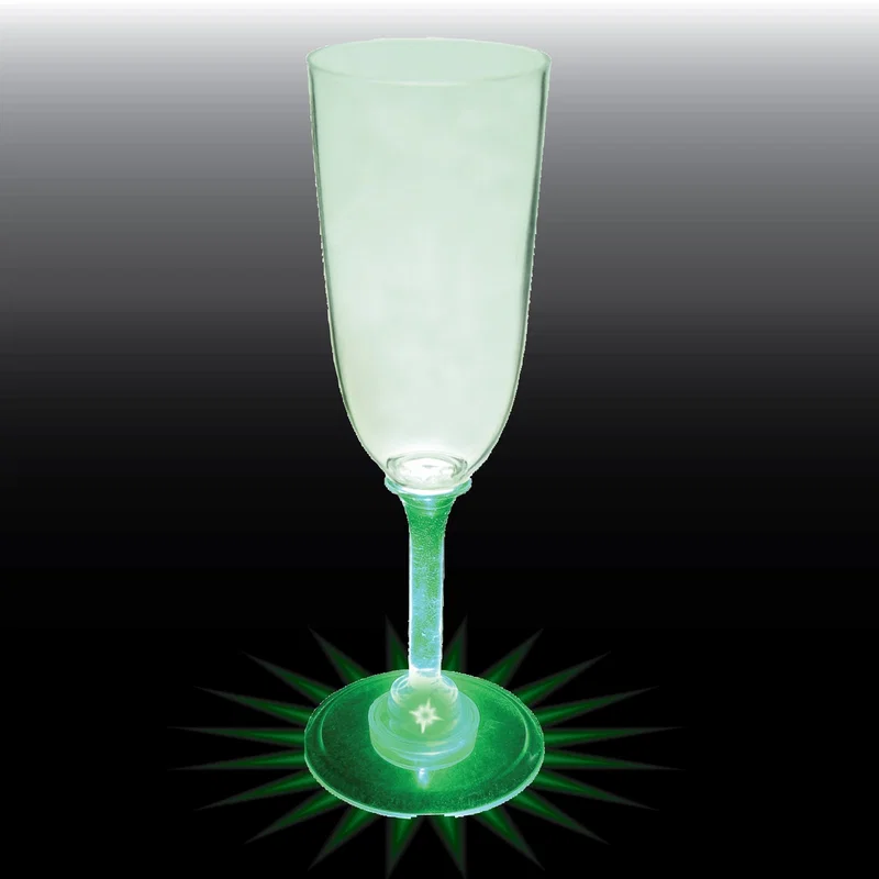 Champagne Glass w/ Light Up Contrast Standard Stem - 7 Oz. — view 8