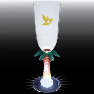 7 oz. Novelty Stem Plastic Champagne Flute