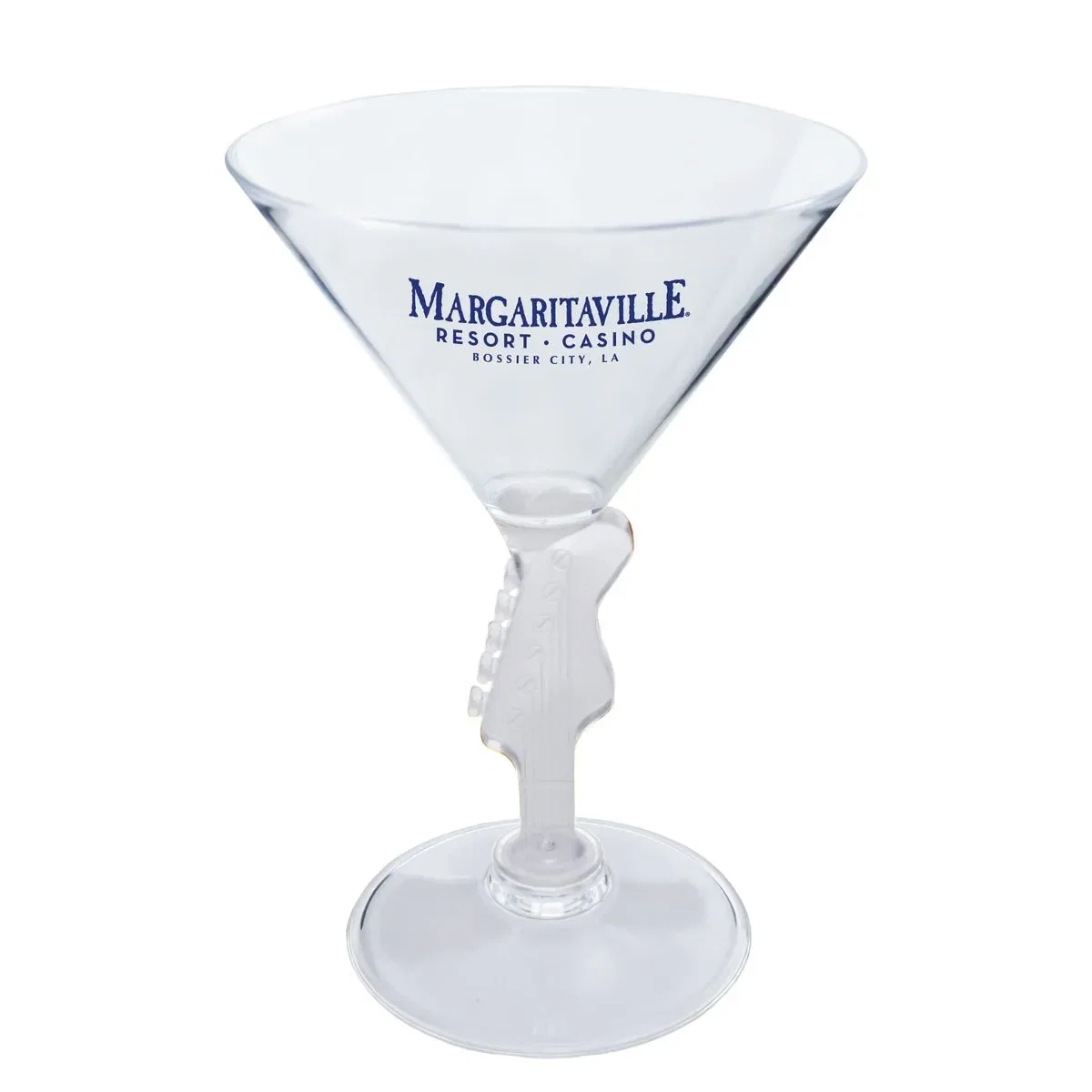 7 oz. Novelty Stem Plastic Martini Glass — view 2
