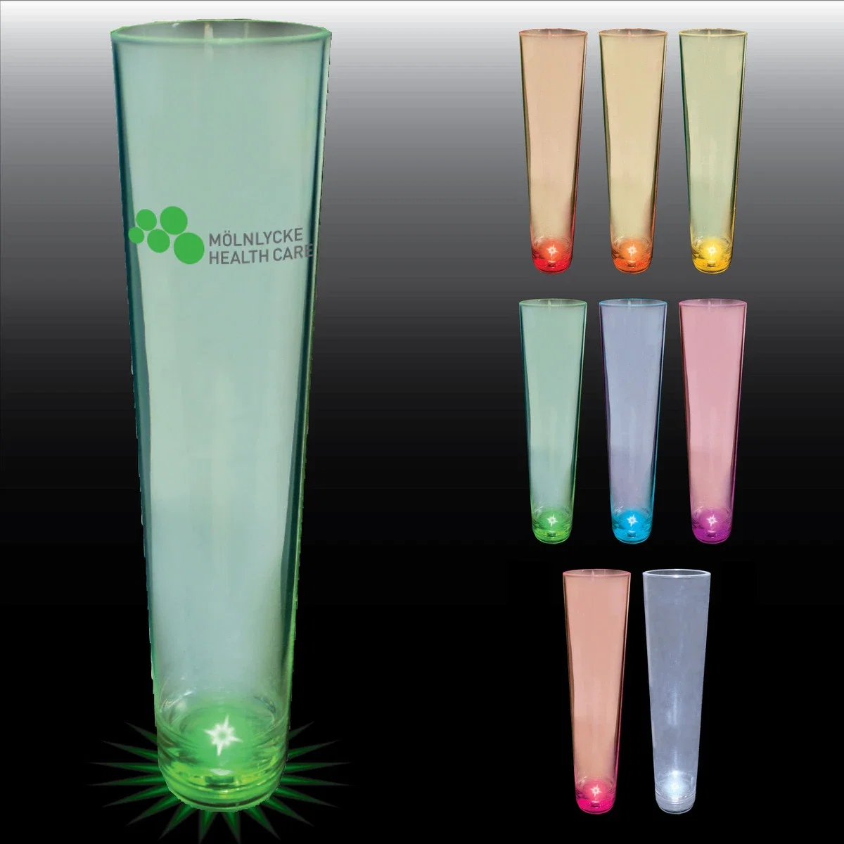 7 oz. Plastic Champagne Shooter Flute — view 2