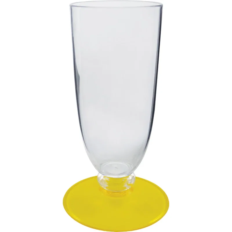 7 oz. Short Stem Plastic Champagne Flute — view 4