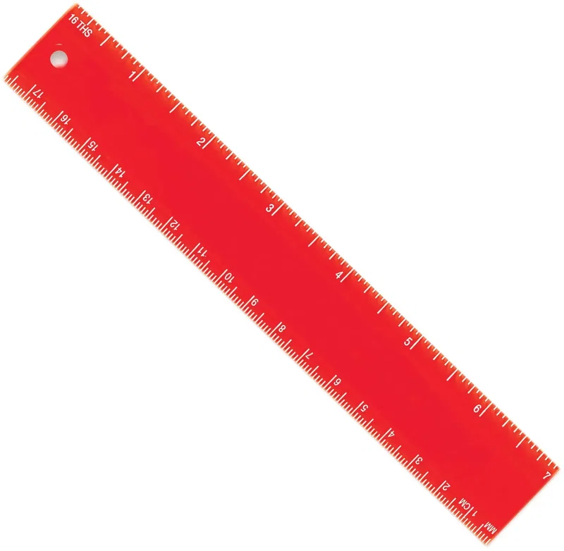 Personalized Plastic Ruler - 7-Inch — view 16