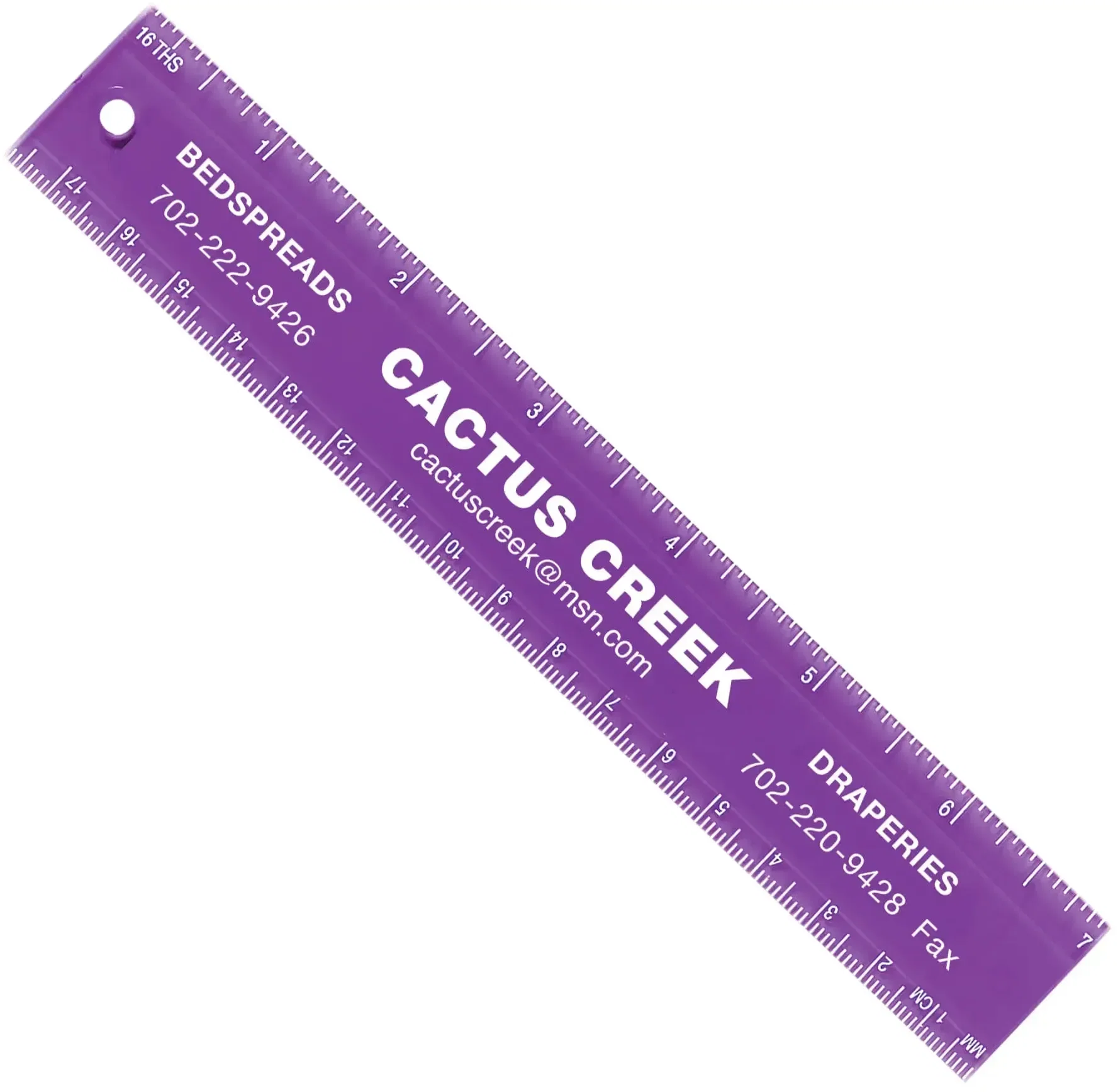 Personalized Plastic Ruler - 7-Inch — view 2